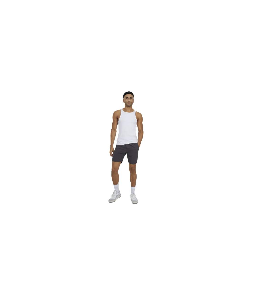 Short Homme Gris Foncé Brave Soul-1