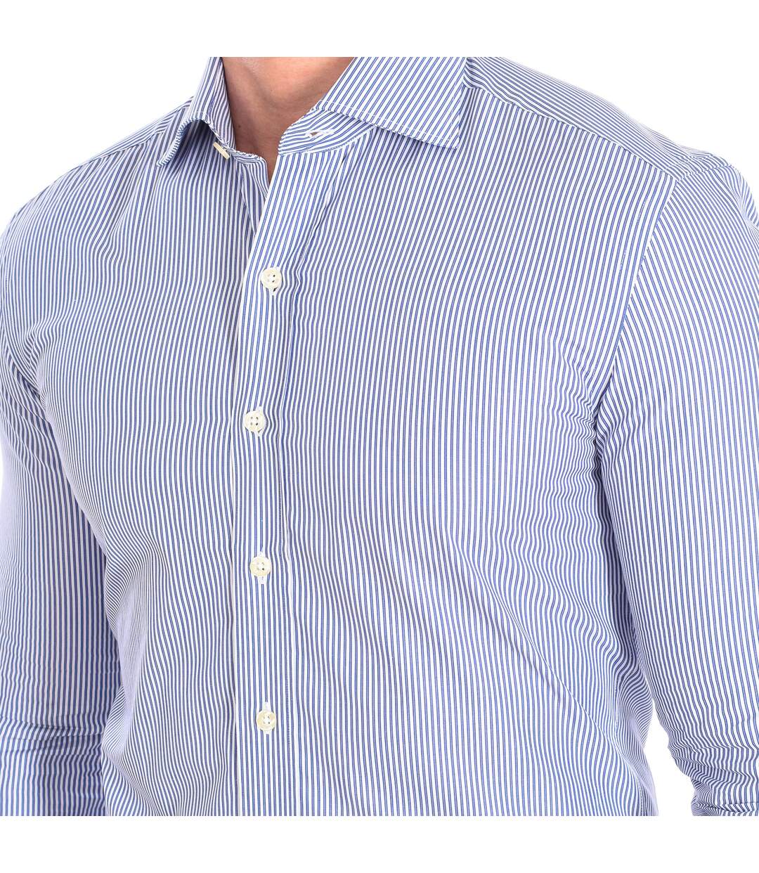 Camisa manga larga Slim BIGARADE05 hombre-2