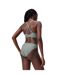 Bas De Maillot De Bain À Taille Haute Motif/style Logo Femme Vert Speedo-3