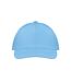 Buzz 5 Panel Baseball Cap Baby Blue MidOcean-4