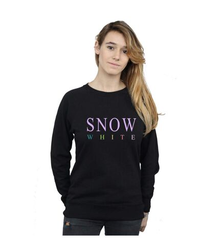 Disney Princess Womens/Ladies Snow White Graphic Sweatshirt (Black) - UTBI32835