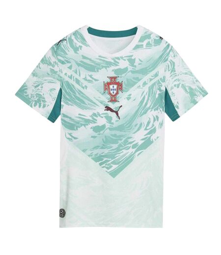 Womens/ladies World Cup 2026 Portugal Fc Away Shirt White Green Puma