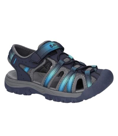 Sandales jack garçon bleu marine / gris / bleu Hi-Tec