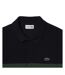 Polo noir/vert homme lacoste ph1470-2