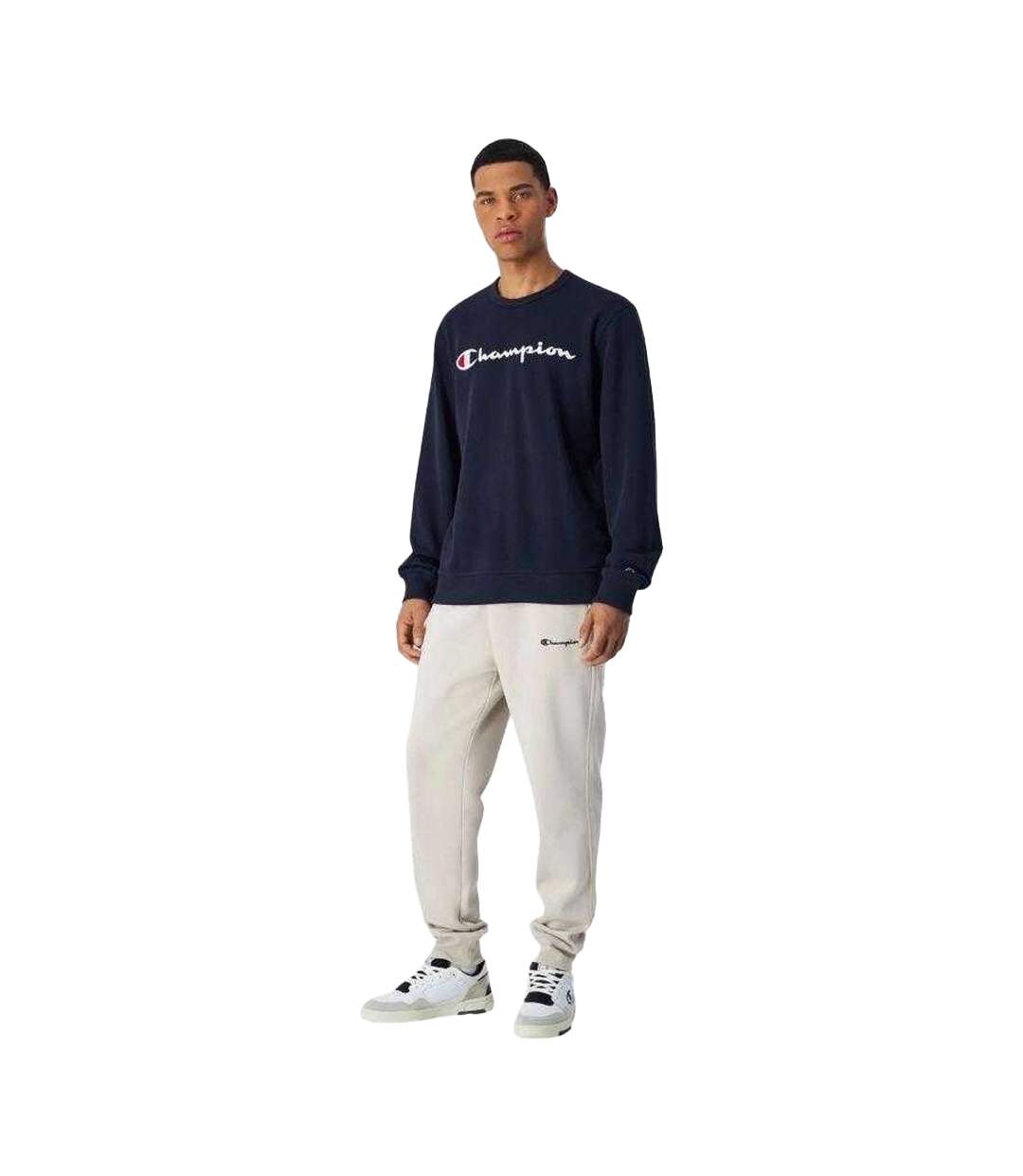 Sweat Homme Bleu Marine Champion-3
