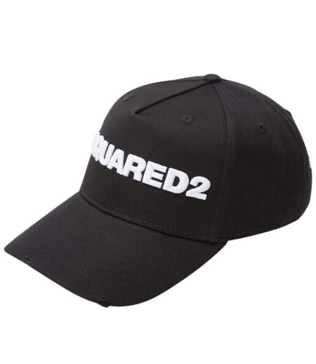 Casquette De Baseball Motif/style Logo Noir Blanc DSquared2