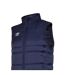 Umbro - Veste sans manches CLUB ESSENTIAL - Homme (Bleu marine foncé / Blanc) - UTUO944-3