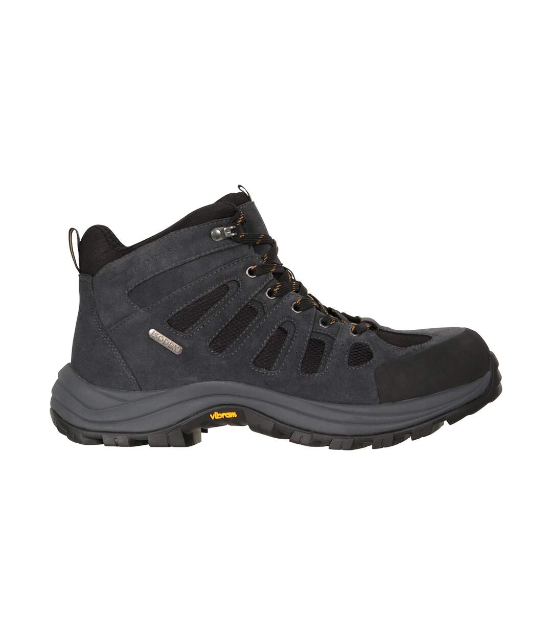 Mens vertex extreme suede waterproof boots grey Mountain Warehouse-4