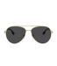 Womens/ladies Harper Plain Sunglasses One Size Gold Burberry-4