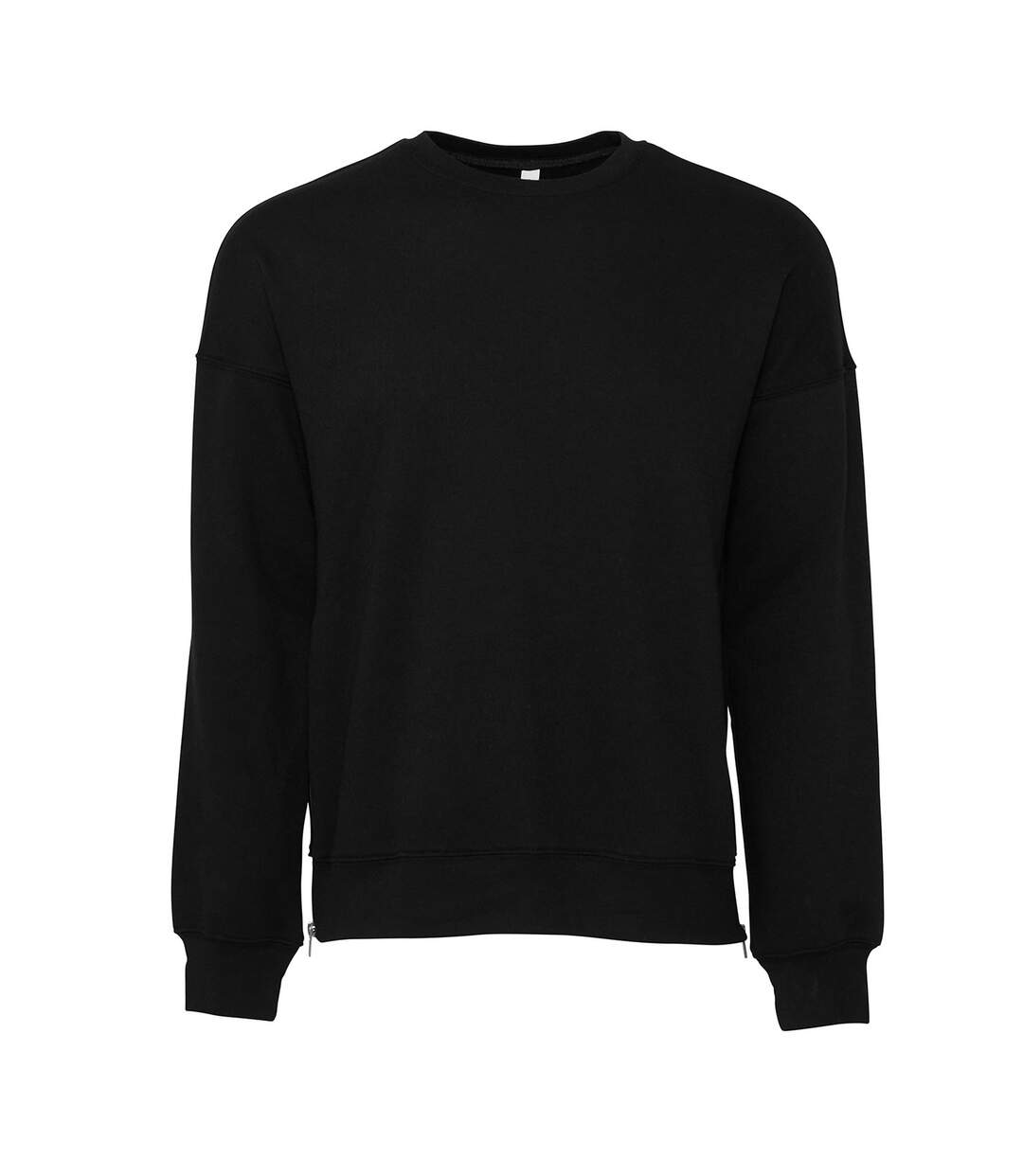 Sweat classic adulte noir dtg Bella + Canvas-1