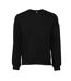 Bella + Canvas Unisex Adult Fleece Drop Shoulder Sweatshirt (DTG Black)