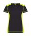 Womens/ladies Ambition T-shirt Visibility Yellow Clique-1