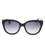 Lunettes De Soleil Motif/style Boucle Femme Taille Unique Noir Moschino-2
