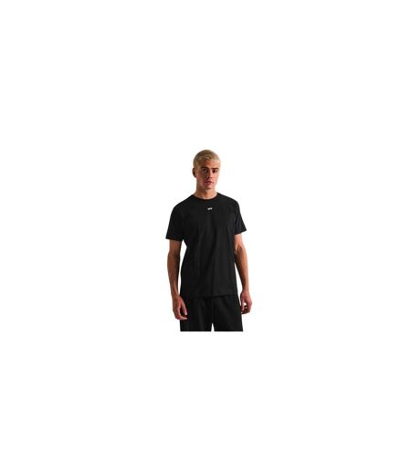 Mens Off Logo Short-sleeved T-shirt Black Off White
