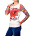 Tee-shirt manches longues femme avec motifs stylés - un must pour un look décontracté-3