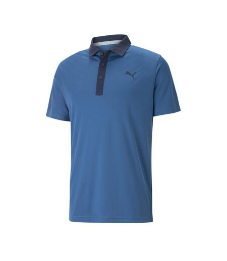 Polo de Golf Bleu Foncé Homme Puma Gamer Polo - S