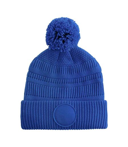 Bonnet Motif/style Écusson Homme Bleu Roi Vif Beechfield