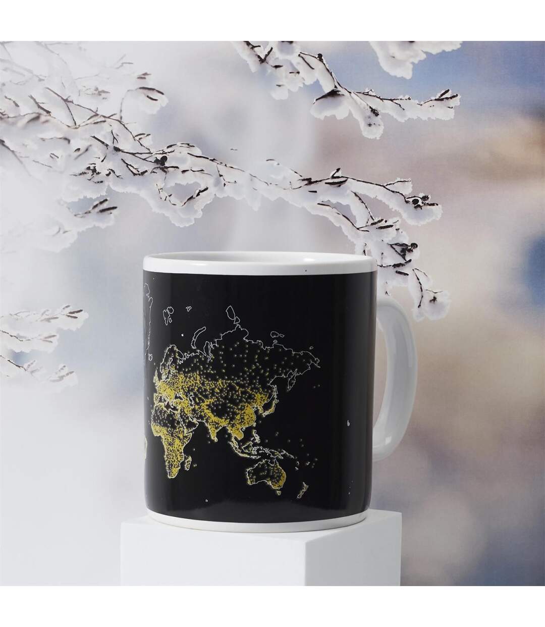 Mug Thermoréactif XXL Carte 70cl Noir-4