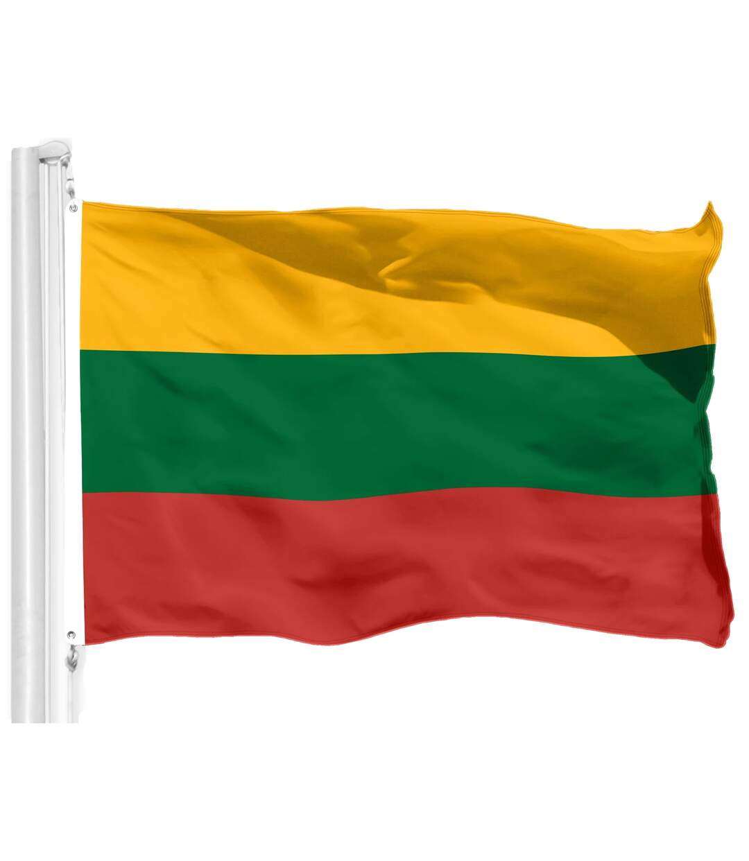 Drapeau 150 Cm X 90 Cm Jaune Vert Rouge Printwear-1