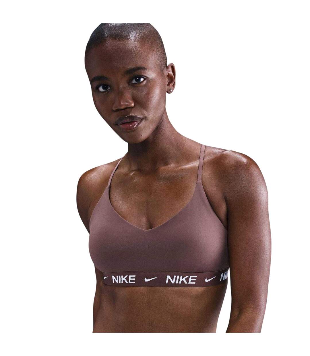 Womens/ladies Indy Light Support Sports Bra Tattoo Nike-2