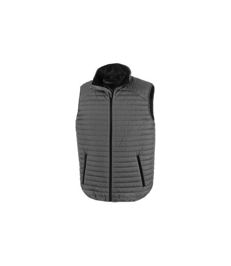 Veste Sans Manches Adulte Gris Noir Result