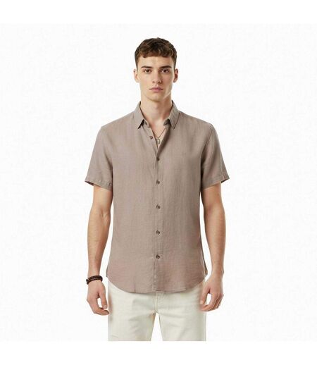 Chemise Manches Courtes Décontracté Homme Kaki Gris Jack Wills