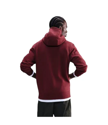 Sweat À Capuche Club Homme Bordeaux Nike