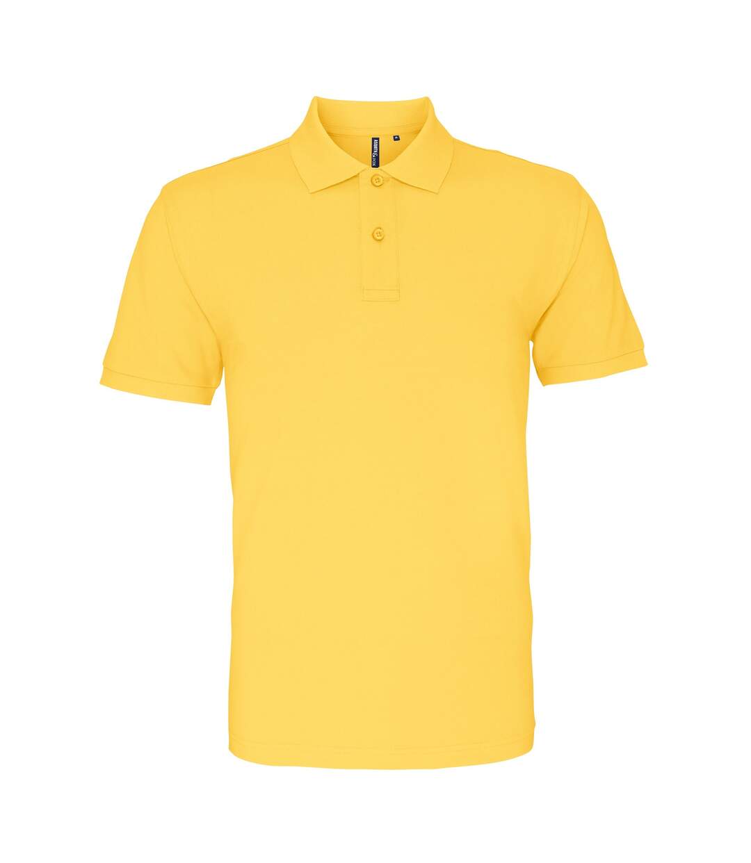 Polo manches courtes homme jaune Asquith & Fox