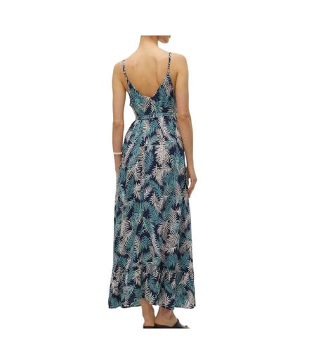 Robe Marine à Motifs Femme Vero Moda Easy Joy - L