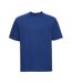 T-shirt Travail Homme Bleu Roi Vif Russell-1