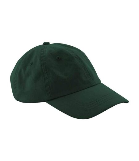 6 panel low profile dad hat bottle green Beechfield