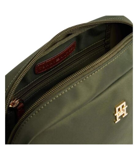 Sac bandoulière vert femme tommy hilfiger popette camera