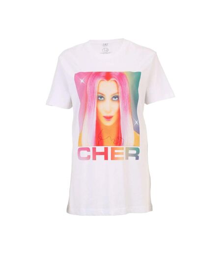 T-shirt Cher Prisma Homme Blanc MerchCode