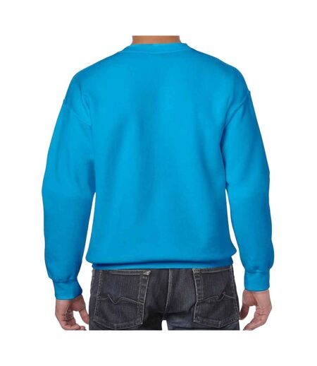 Mens heavy blend sweatshirt sapphire blue Gildan