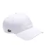 Casquette De Baseball Motif/style Logo Blanc Lacoste-1