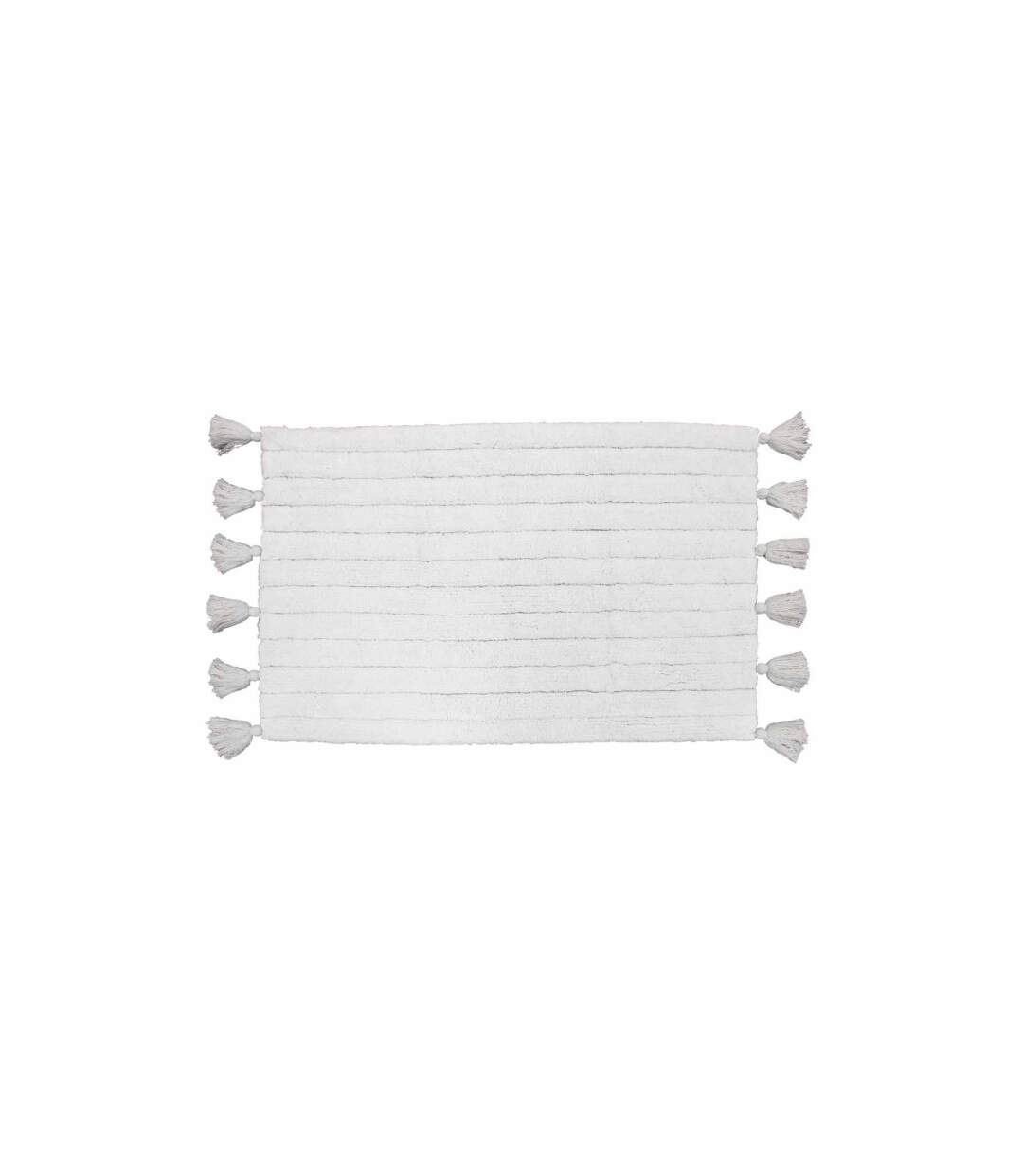 Tapis de Salle de Bain Minatis 50x80cm Blanc-1