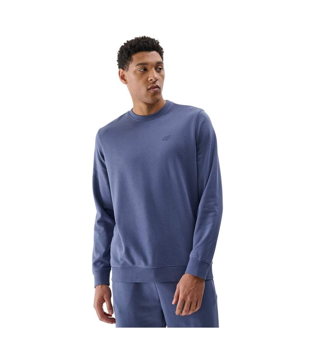 Sweat Wmm00tswsm1767 Homme Bleu 4F-1