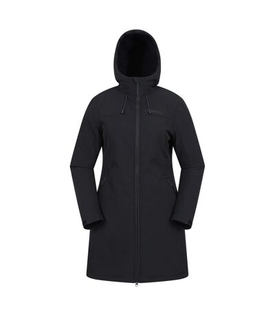 Veste softshell fern femme noir Mountain Warehouse