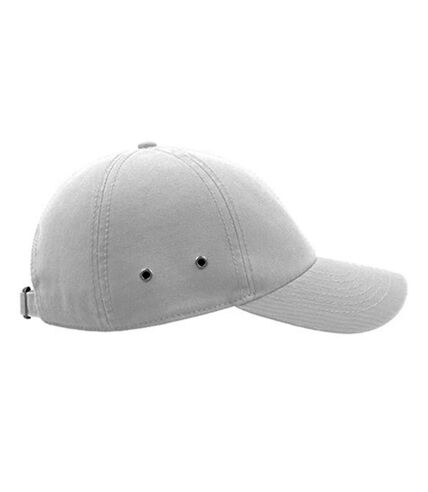 Casquette 6 panneaux action mixte blanc Atlantis