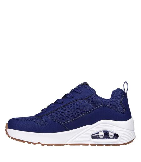 Baskets uno powex garçon bleu marine Skechers