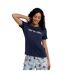 Animal Womens/Ladies Latero Hybrid Swimming T-Shirt (Navy) - UTMW2802