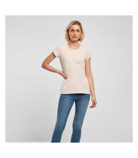 Build Your Brand Womens/Ladies Basic T-Shirt (Pink) - UTRW8509