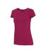 T-shirt Wss24ttshf1161 Femme Violet Clair 4F-1