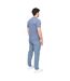 Mens Limatar Short-sleeved Polo Shirt Light Denim Duck And Cover-3