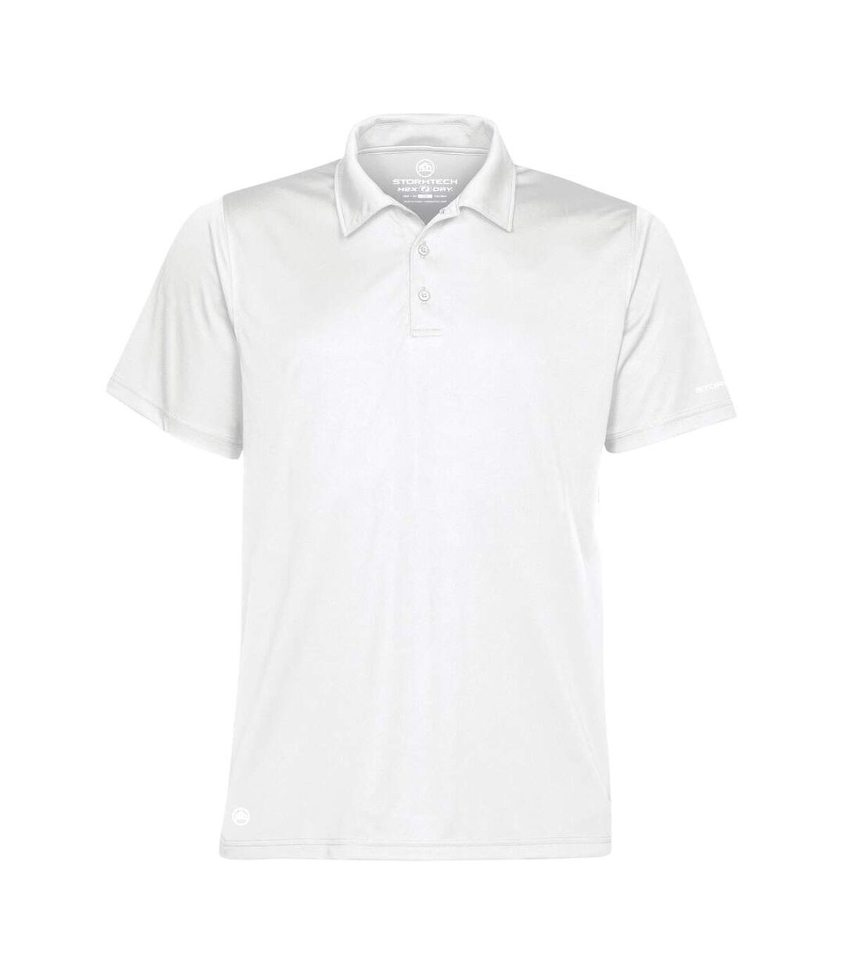 Stormtech Mens Short Sleeve Sports Performance Polo Shirt (White)