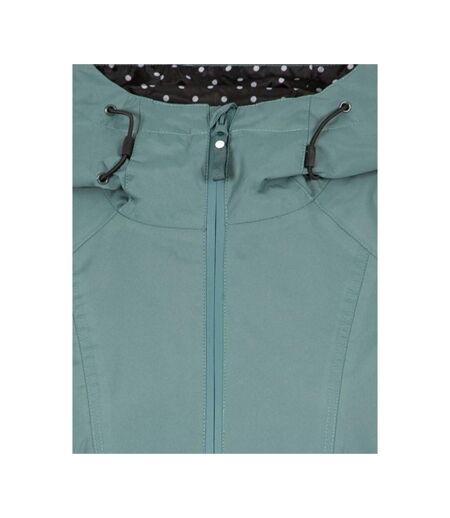 Womens/ladies Waterproof Shell Jacket Spruce Green Trespass