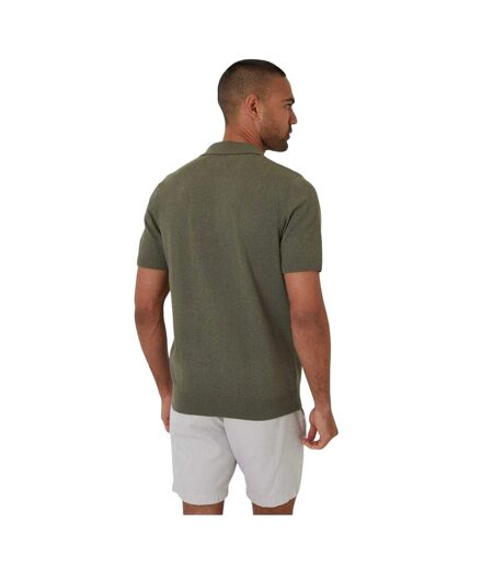 Polo Homme Kaki Threadbare