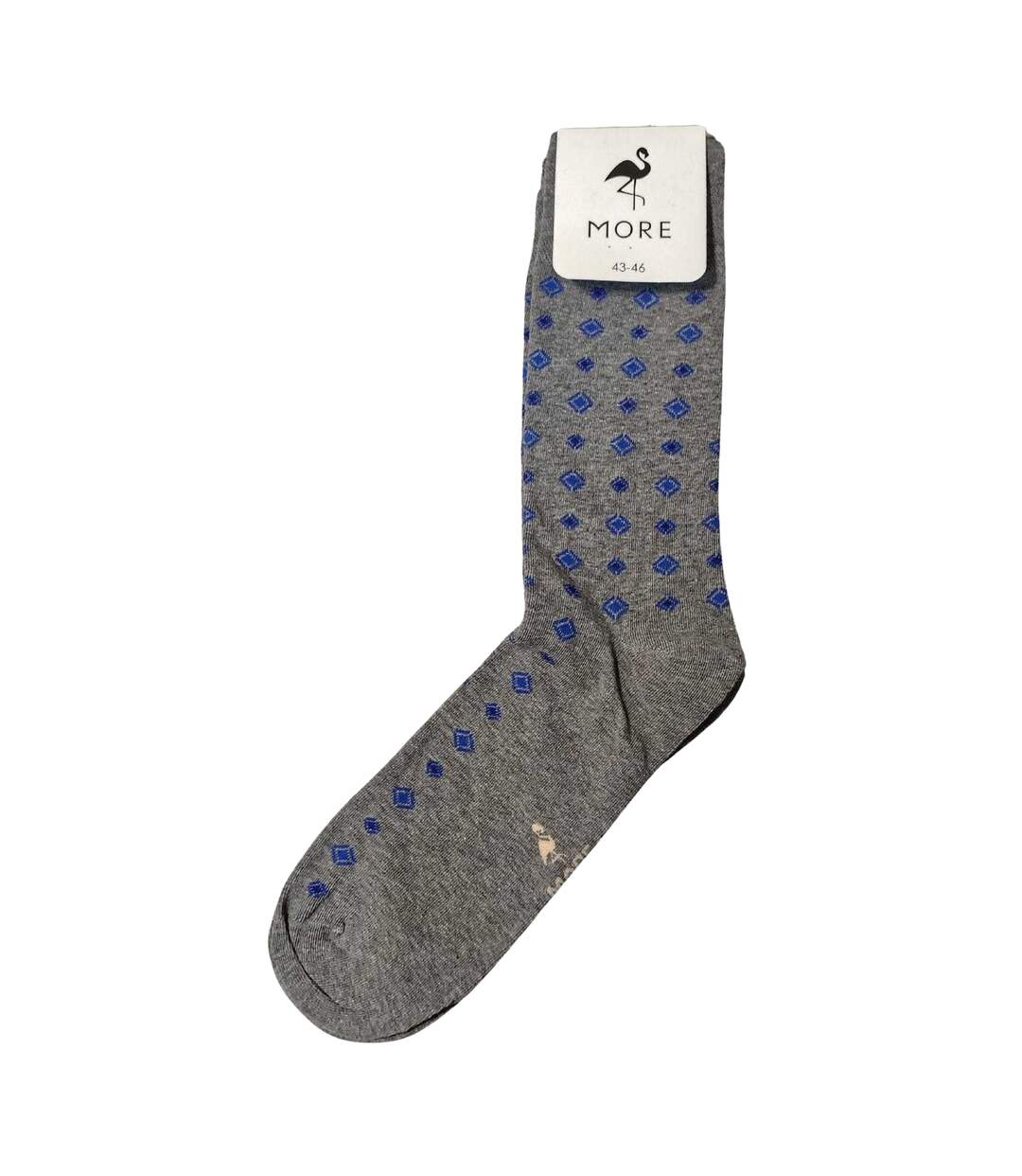 Chaussettes Motif/style À Motifs Homme Gris More-1