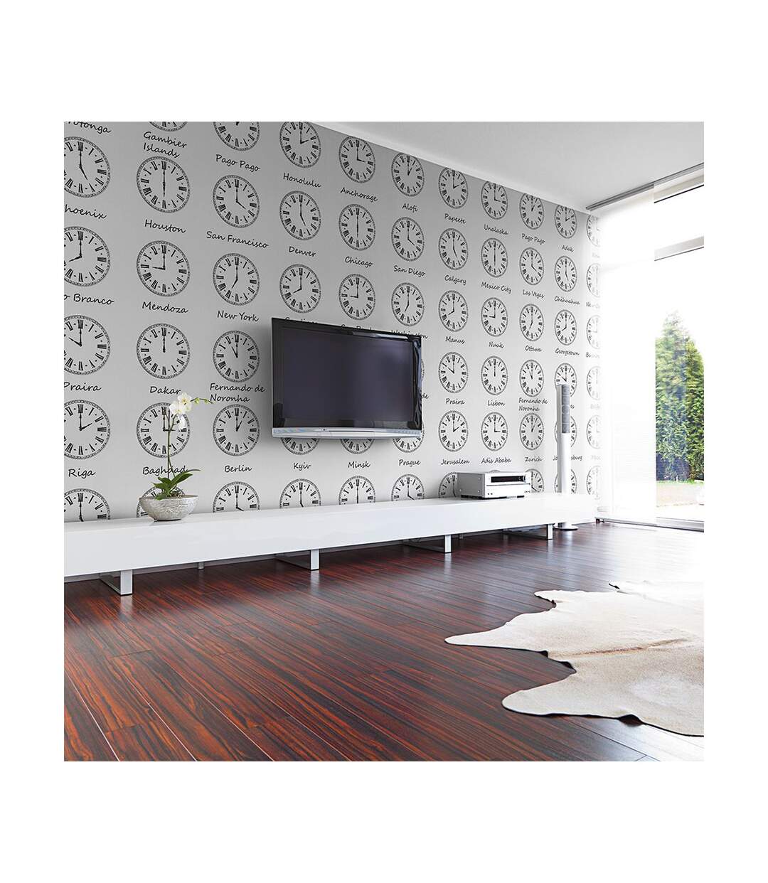 Papier Peint XXL Quelle Heure est Il ? 270x550cm-1