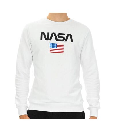 Sweat Blanc Homme Nasa 41S - S